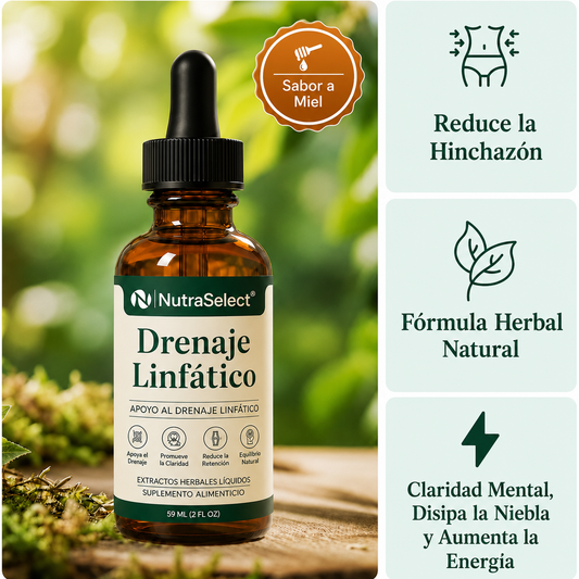 Drenaje Linfático NutraSelect® – Fórmula Herbal Natural